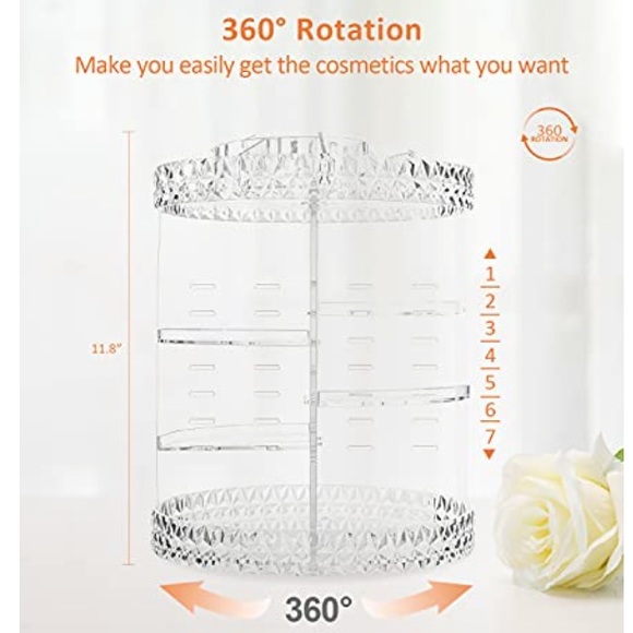 🆕 Cosmetic Storage Organizer - Picture 3 of 13